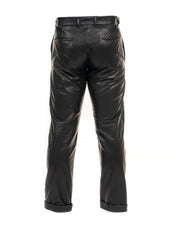 Leather Pant with Alligator Cuffs